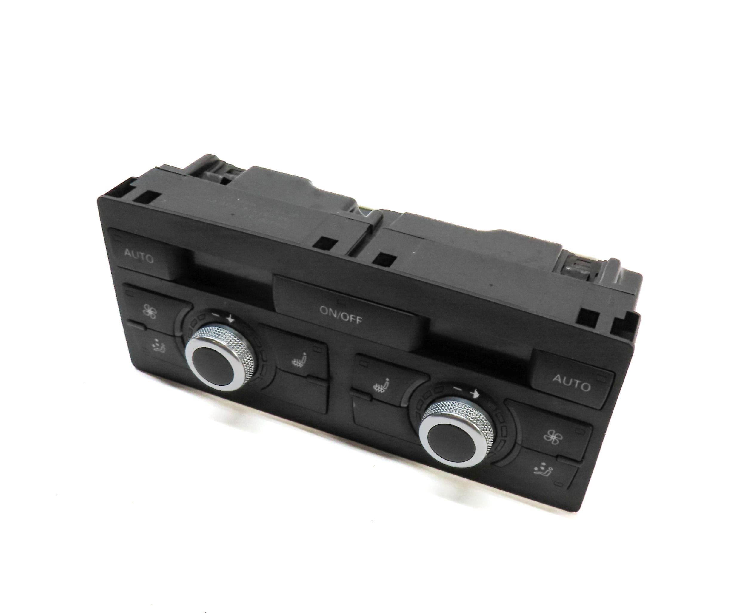 2010-2012 AUDI Q7 (4L) REAR HEATER A/C TEMPERATURE CONTROL PANEL w/ HEATED SEAT — exact item pictured